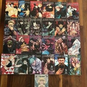Jujutsu Kaisen Manga Collection books 1-25